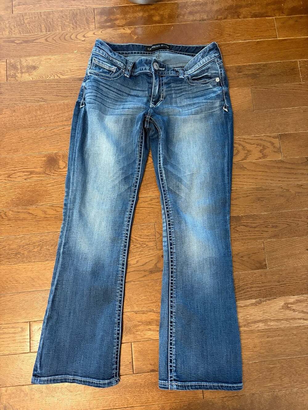Y2K Express Jeans Stella Low Rise Bootcut Jeans Size 8S